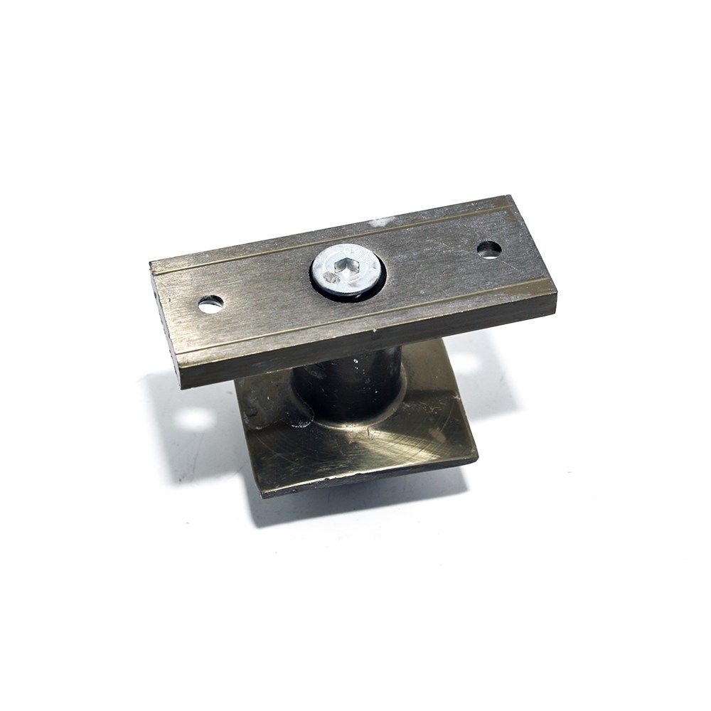 Square Fixed Joint Glass Channel 40*40